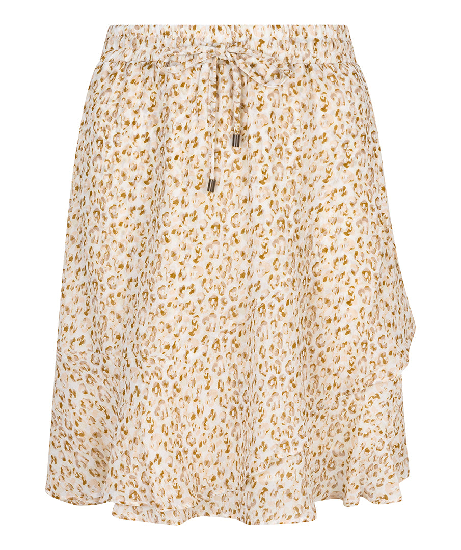 Skirt short pastel cheetah SP24.15022 Print