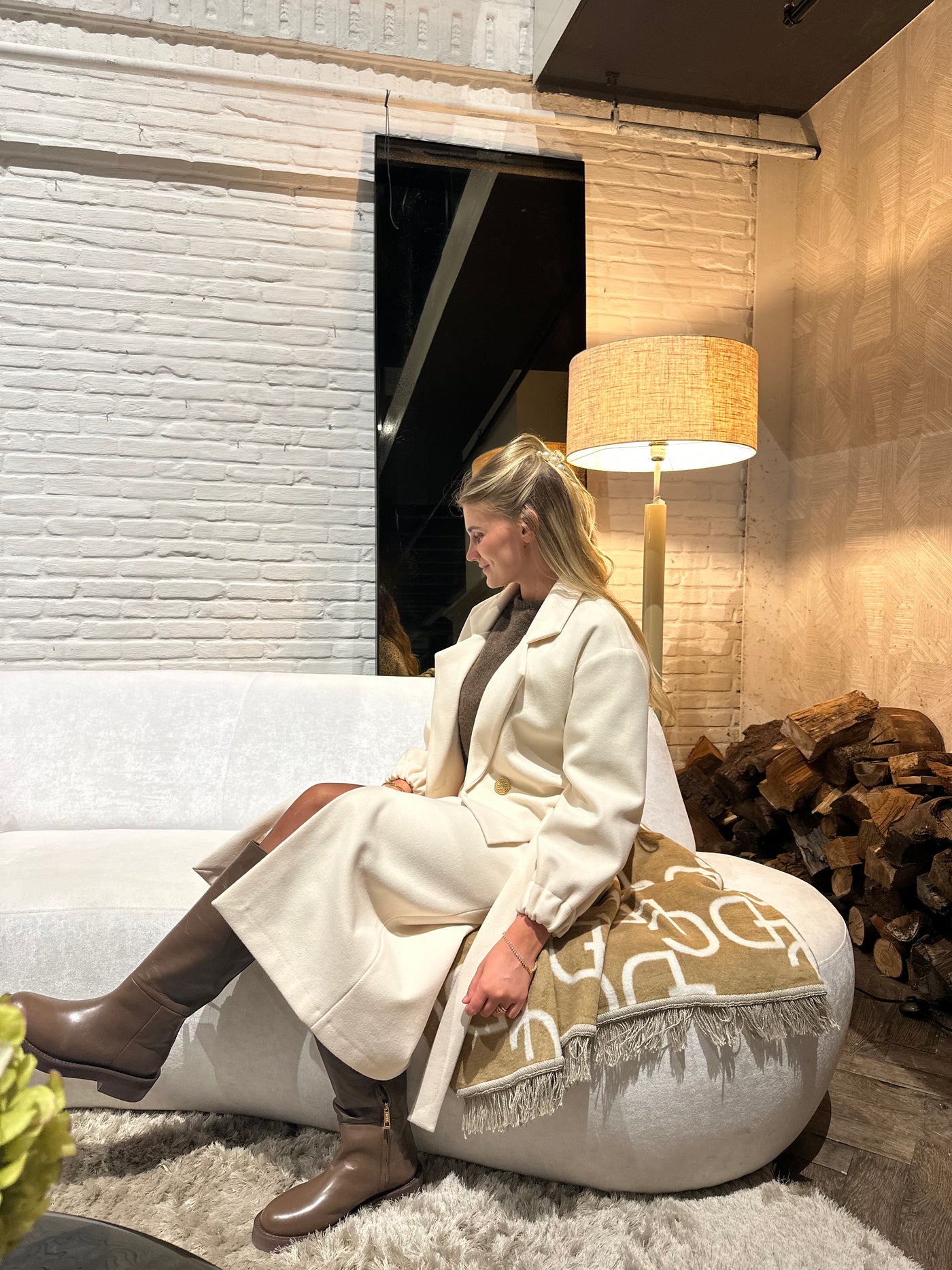 Jacket sophie IN-SO-25 Wollwhite