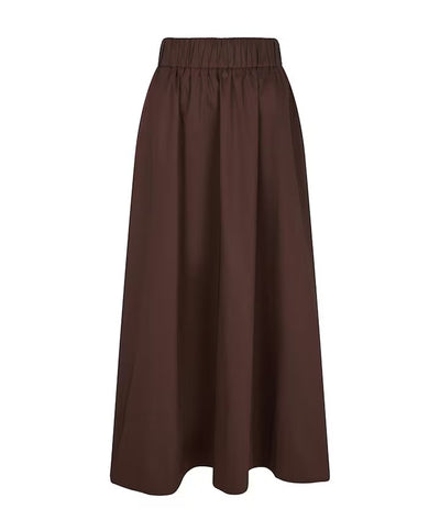 Skirt yara poplin 158280 Burgundy