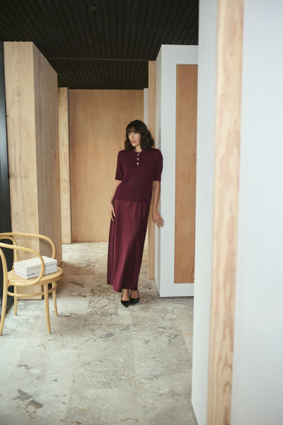 Skirt kahill 10510416 Windsor wine