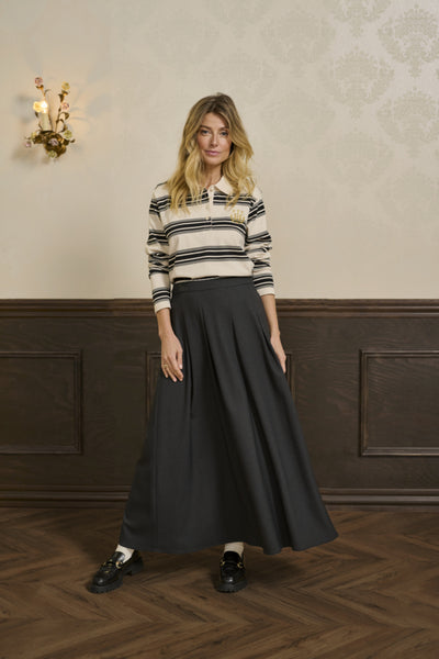 Skirt crbabeth  10614313 Dark grey melange