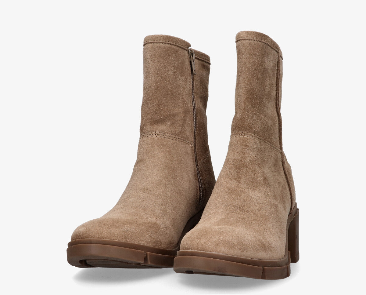 Boot romy suede romy-514-a Taupe