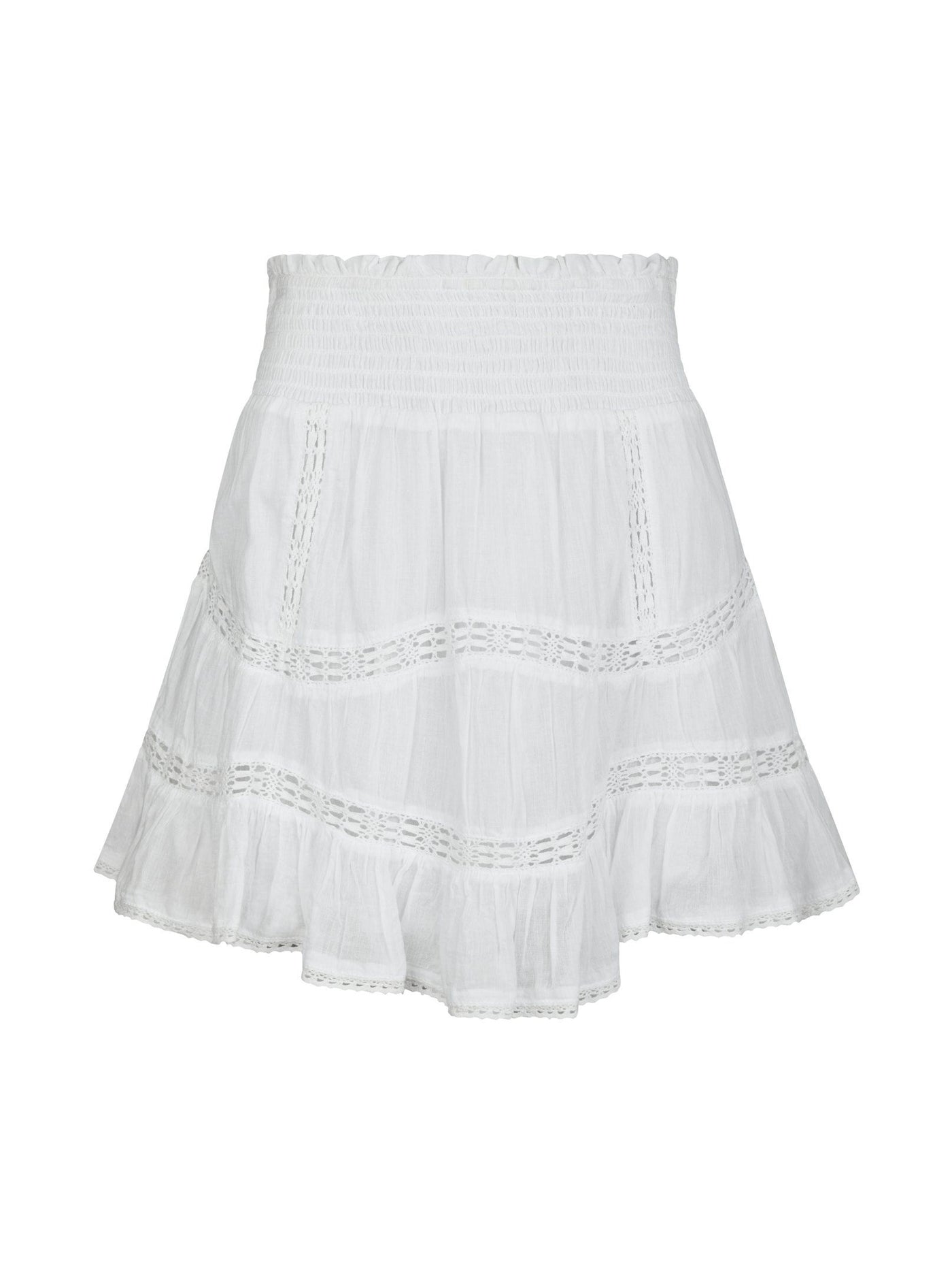 Skirt robby voile 161128 Wit