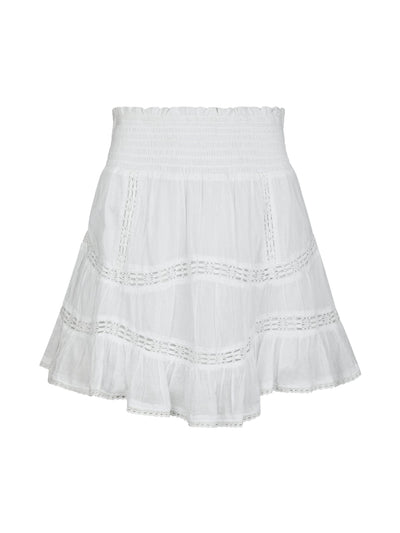 Skirt robby voile 161128 Wit