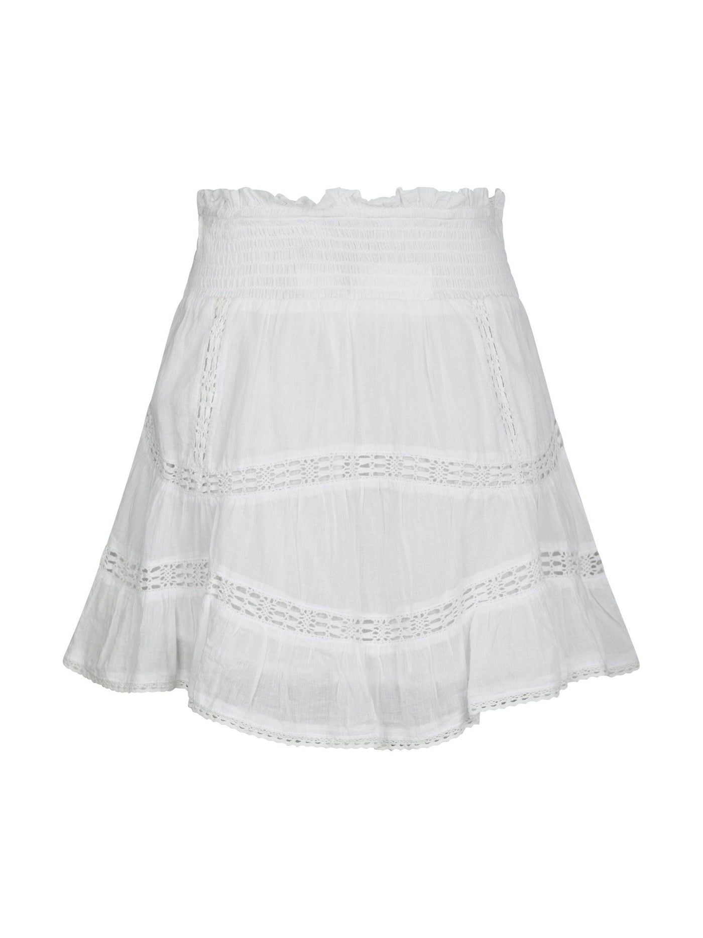 Skirt robby voile 161128 Wit