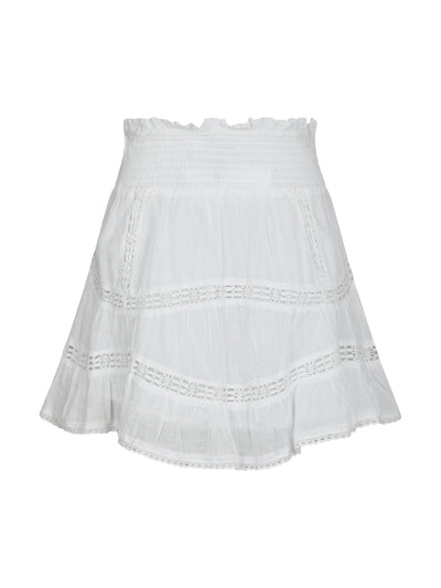 Skirt robby voile 161128 Wit