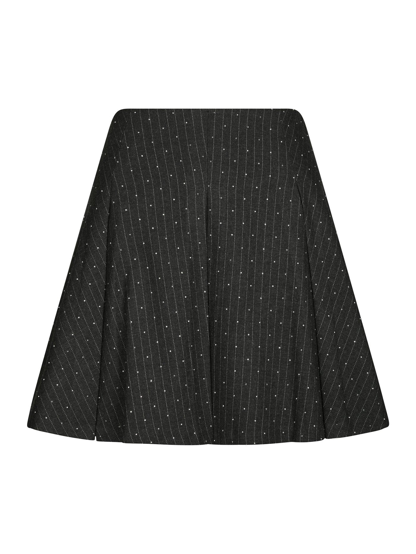 Skirt selah pinstripe 166069 Antracit melange