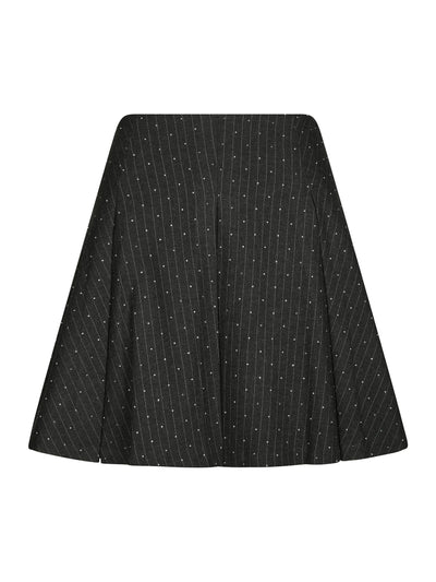 Skirt selah pinstripe 166069 Antracit melange