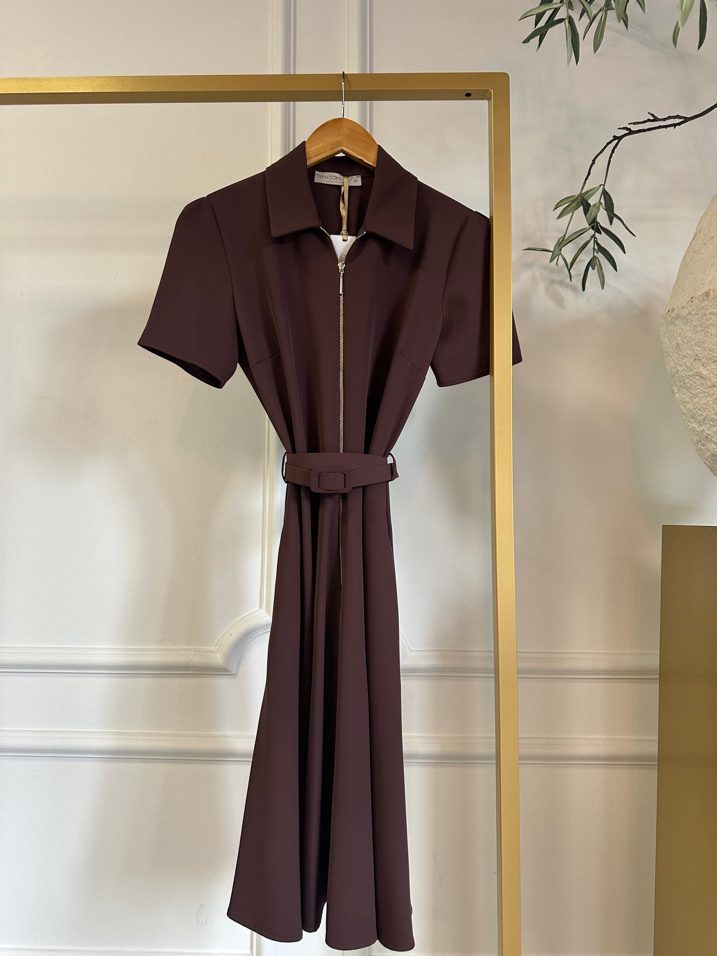 Dress baci borani CFC0125009003 Chocolate