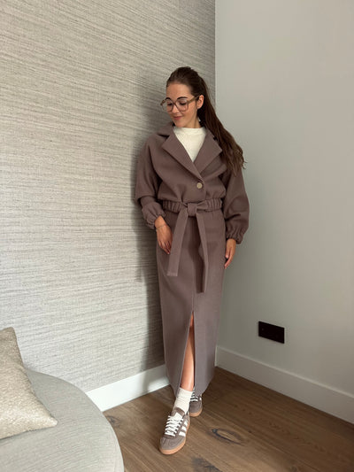 Jacket sophie IN-SO-25 Choco brown