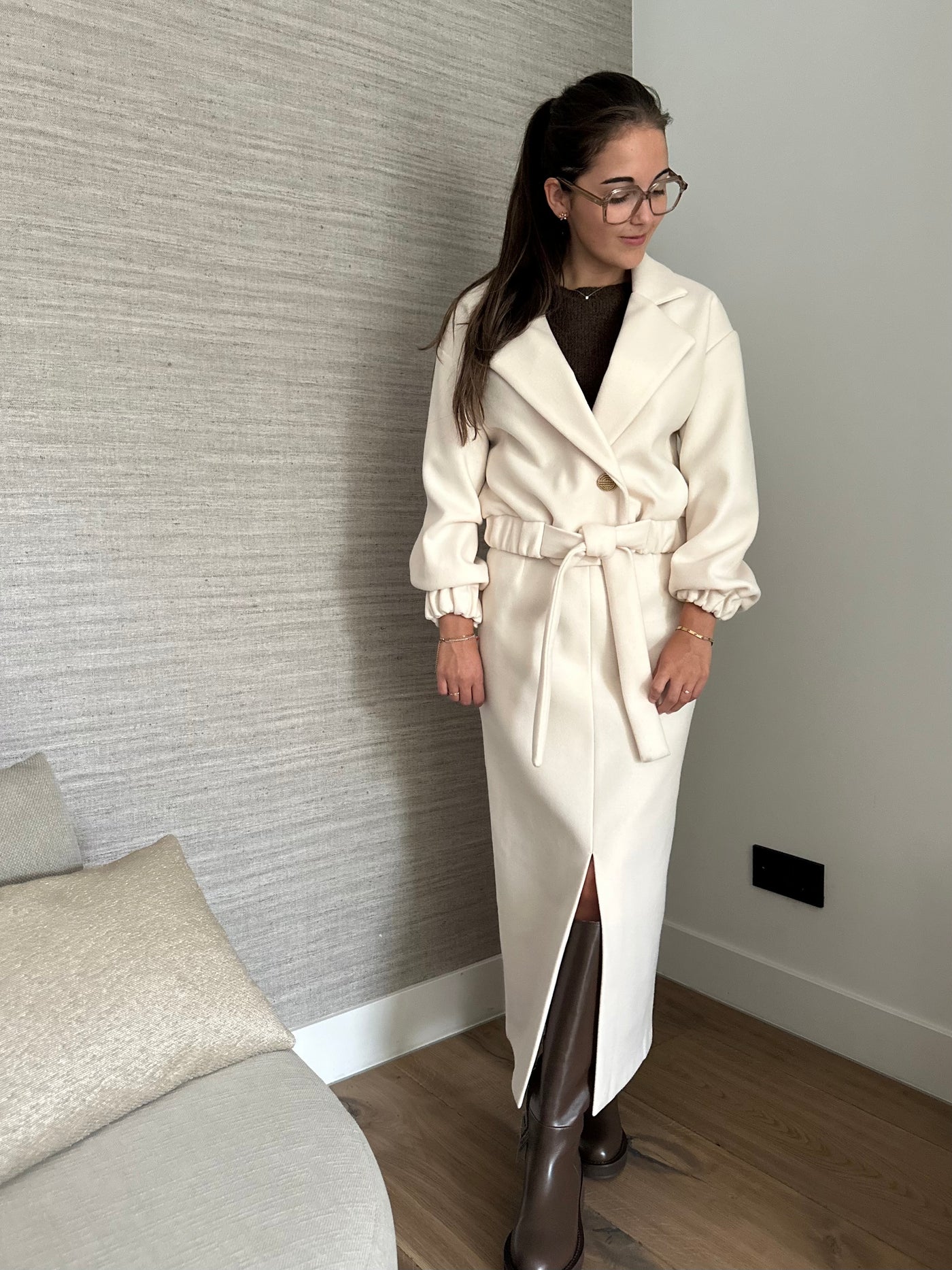 Jacket sophie IN-SO-25 Wollwhite
