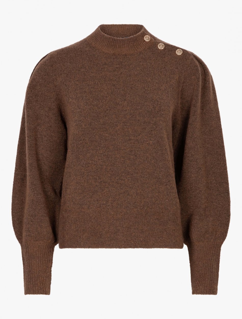 Pullover isolana 258235002 Mid brown