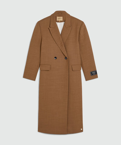 Coat Annika JV-2508-0904 Chocolate brown