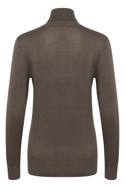 Roll neck astrid 500023 Major brown melange