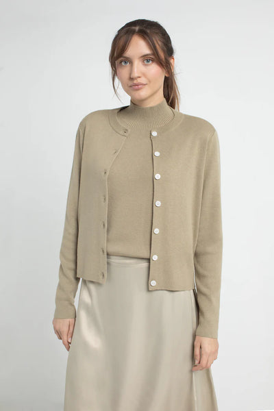 Cardigan jace 5218163376 Light olive