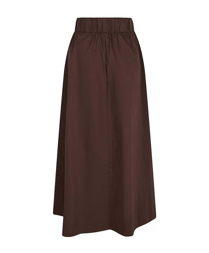Skirt yara poplin 158280 Burgundy