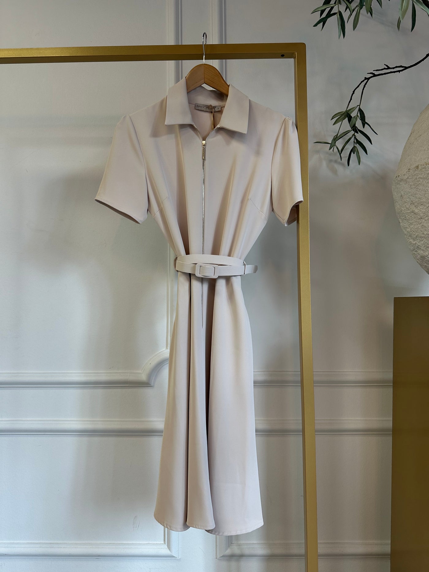 Dress baci borani CFC0125009003 Beige