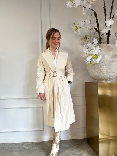 Trenchcoat elie P25PTR5662ABUN Burro-vaniglia