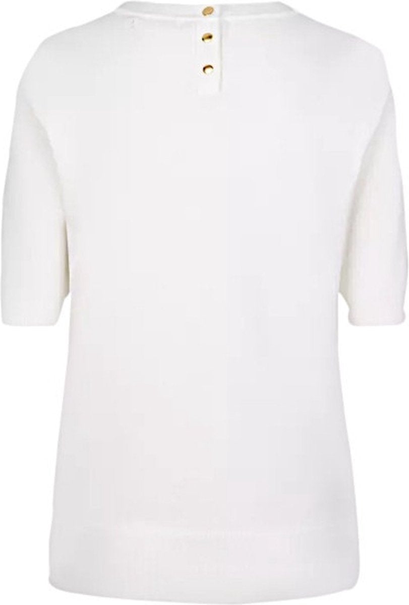 Swester s/slve cb button SP25.07004 Off-White