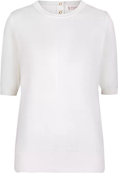 Swester s/slve cb button SP25.07004 Off-White