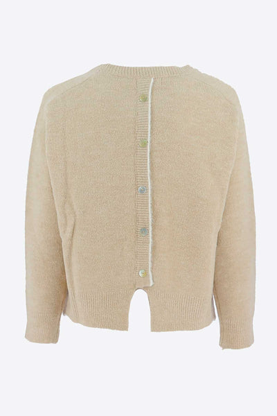 Trui gebreid 842127 Beige