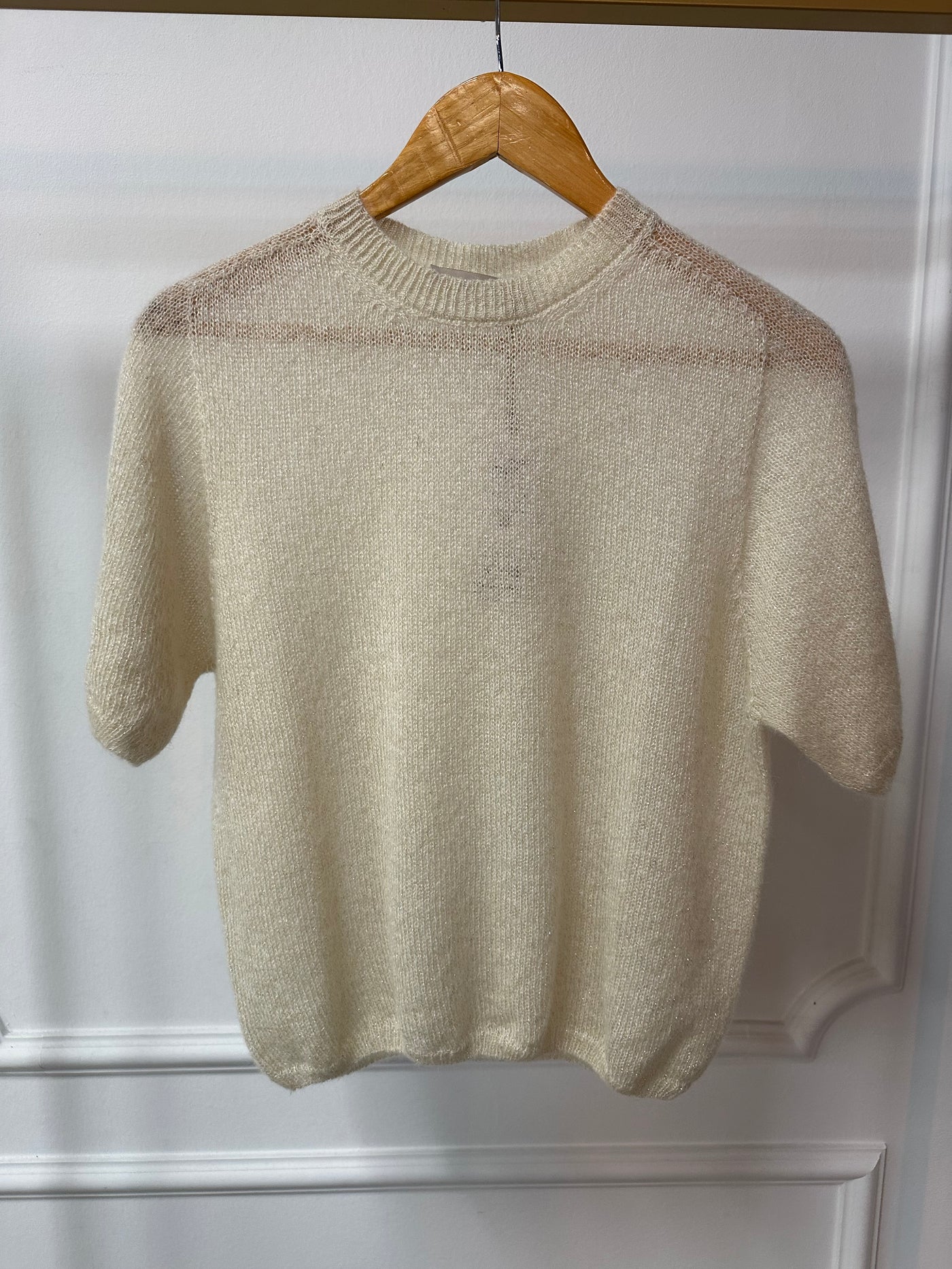 Truitje girocollo CFM0011970003 Panna bianco
