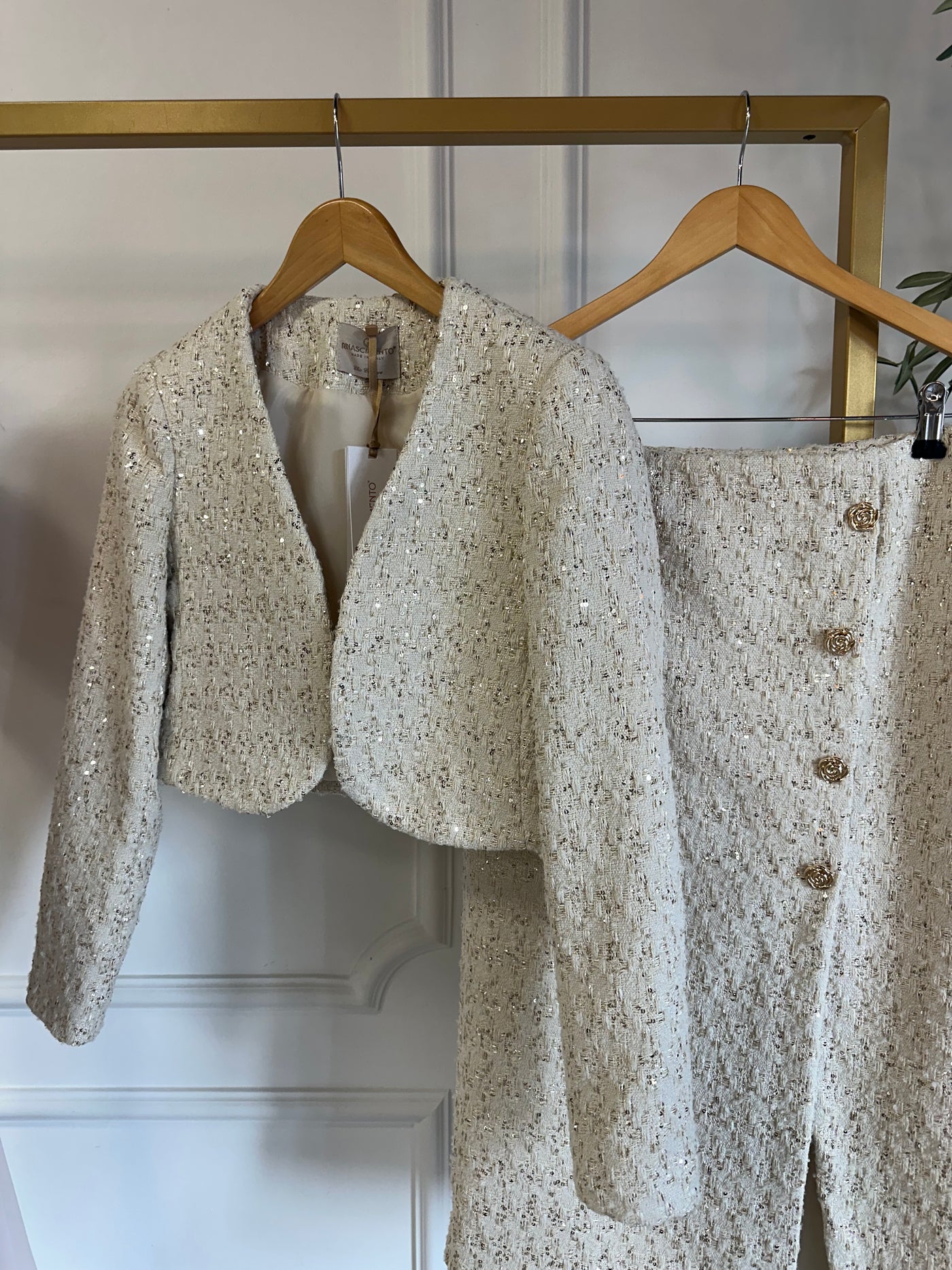 Blazer baci borani  CFC0125024003 Avorio bianco