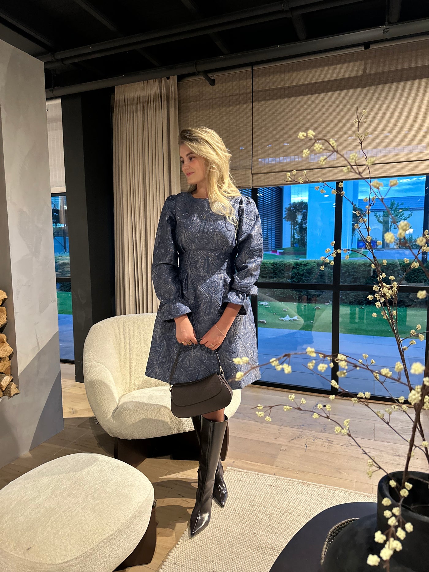 Dress sanne IN-SA-25 Navy
