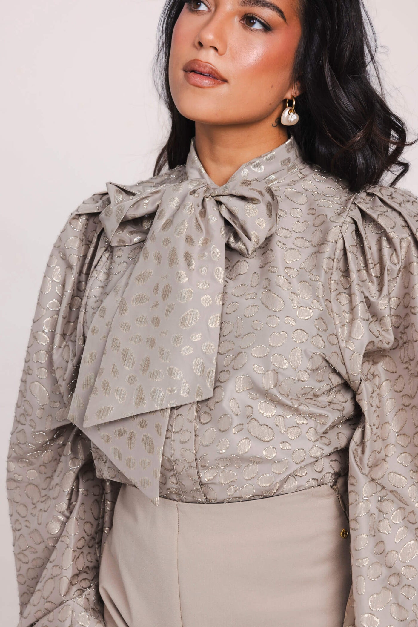 Blouse livia AC1499 Taupe