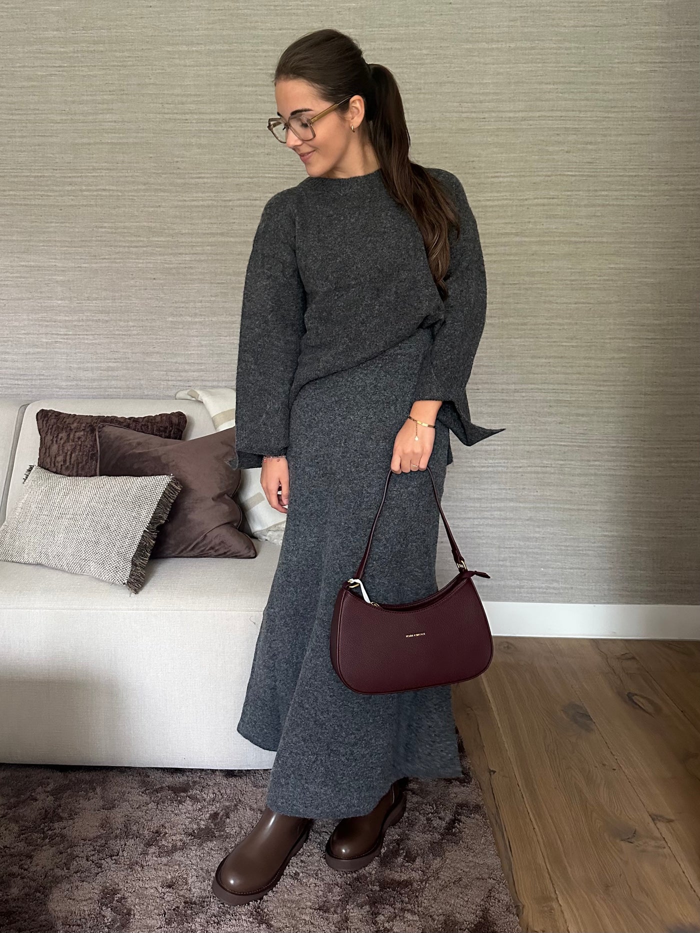 Trui wollook 17-1749 Grey