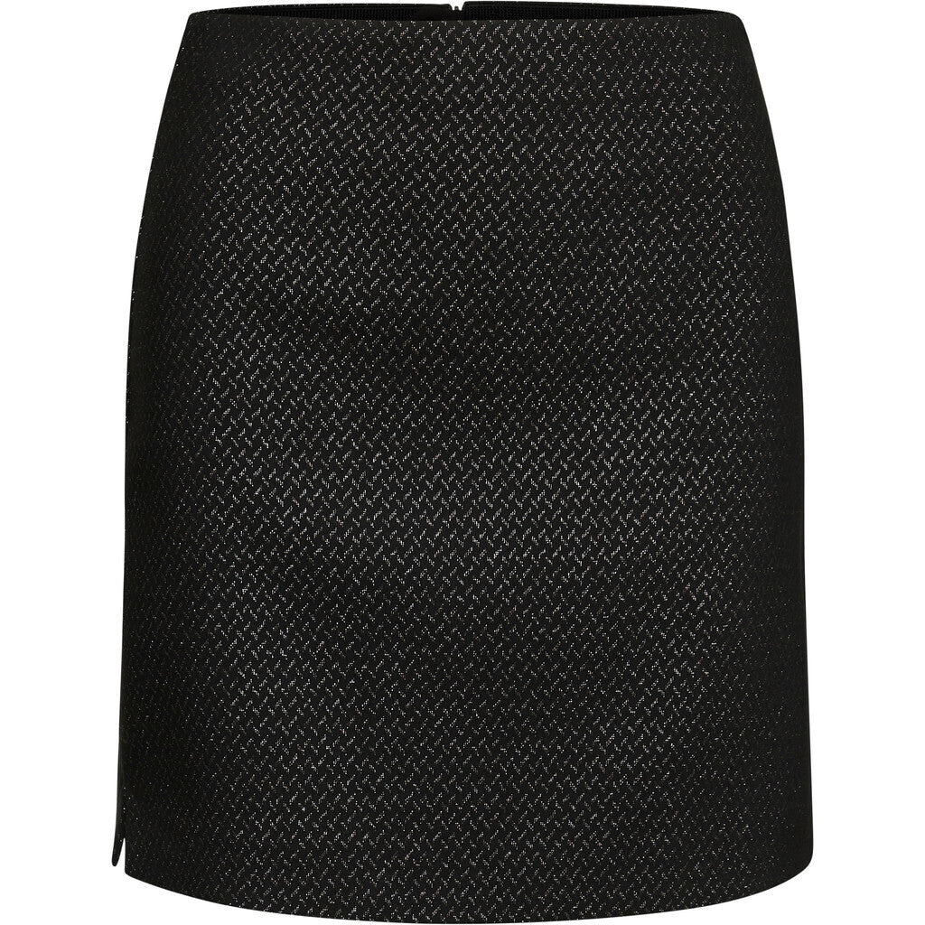 Skirt susana BBW3682 Black/gold