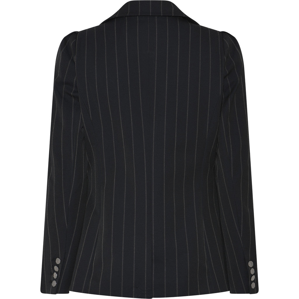 Blazer hydrangeabbnoa BBW4633 Black pinstripe