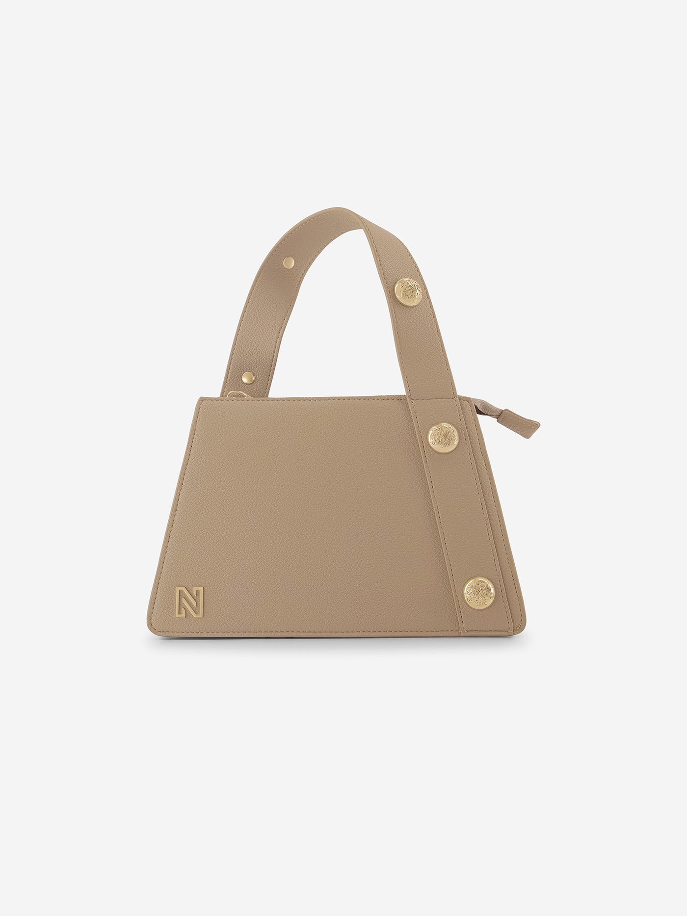 Bag Lodz rivet N9-453-2505 Hazelnut