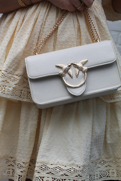 Bag gold details 001 Beige