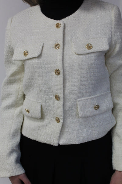 Blazer boucle  H66801 Off-white