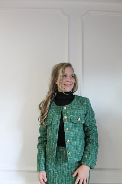 Blazer boucle JS826 Green