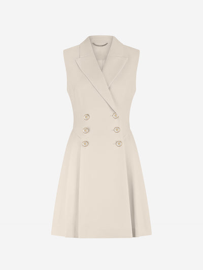Blazer dress Loja N5-478-2505 Cream