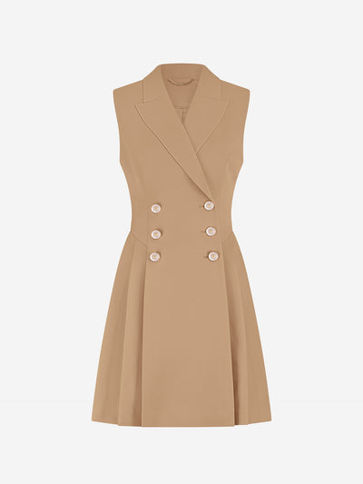 Blazer dress Loja N5-478-2505 Hazelnut