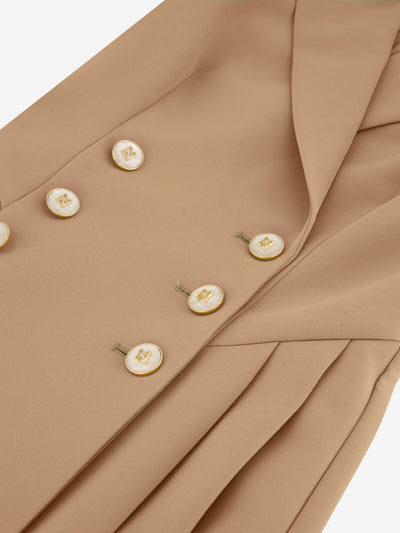 Blazer dress Loja N5-478-2505 Hazelnut