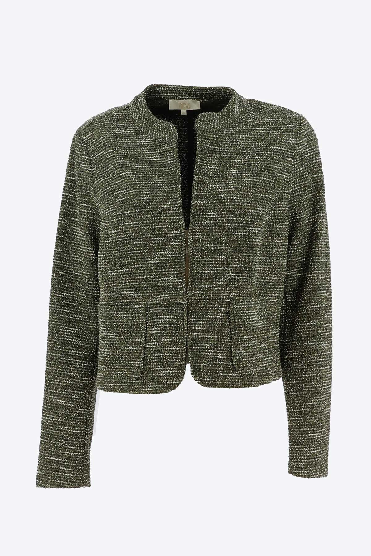 Blazer kort 845093 Khaki