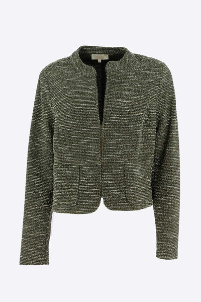 Blazer kort 845093 Khaki