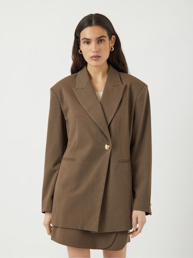 Blazer yasrana 26038482 Teak