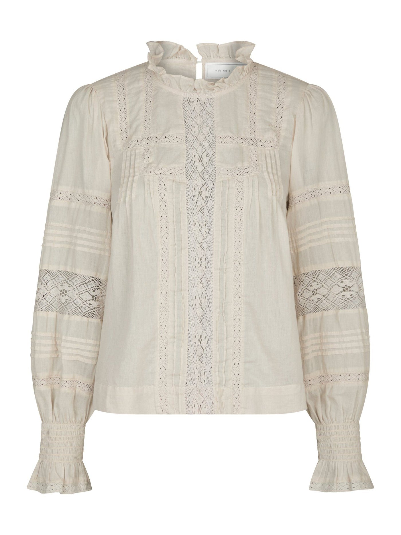 Blouse Ebba S voile 163142 Beige