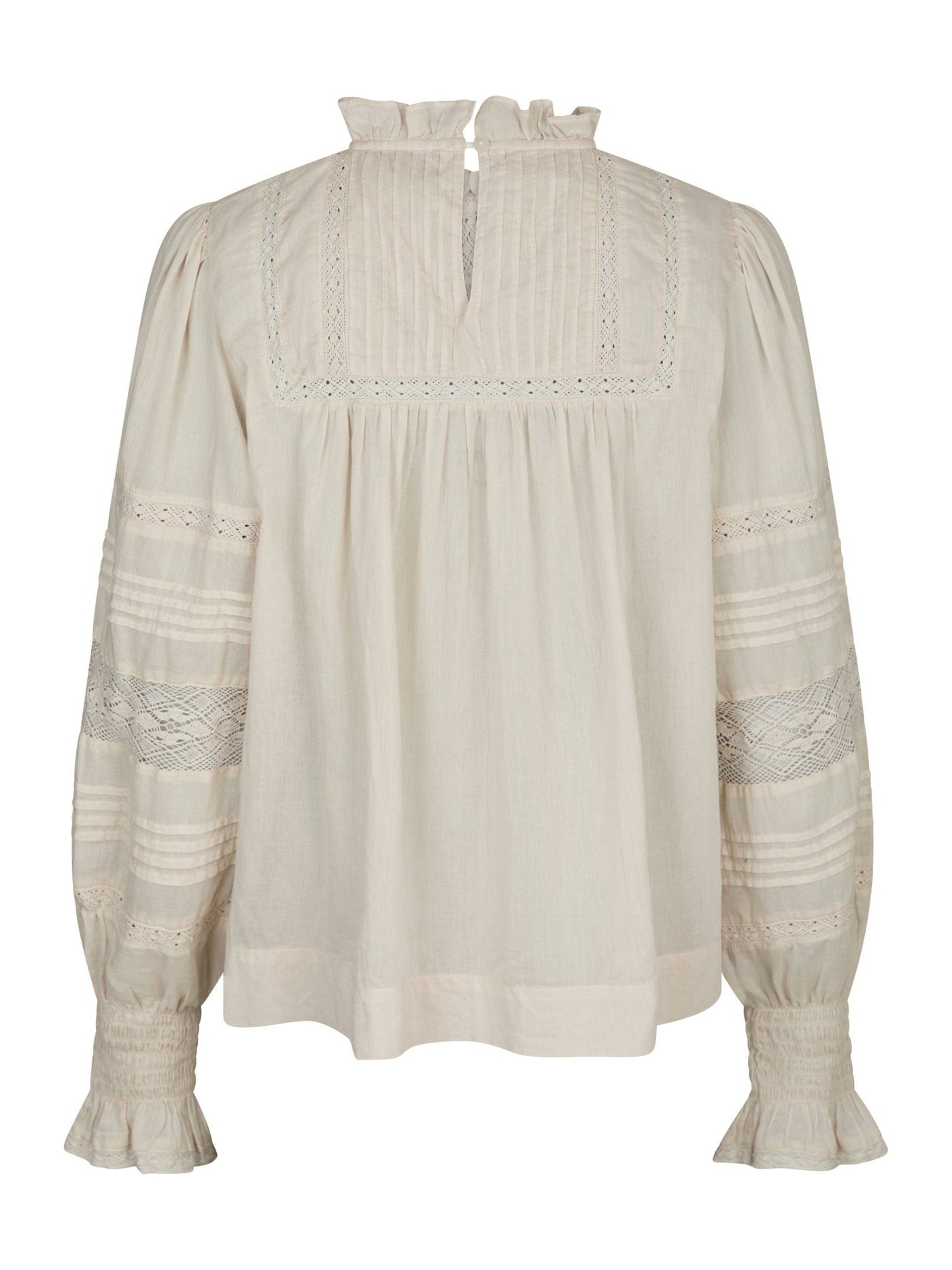 Blouse Ebba S voile 163142 Beige