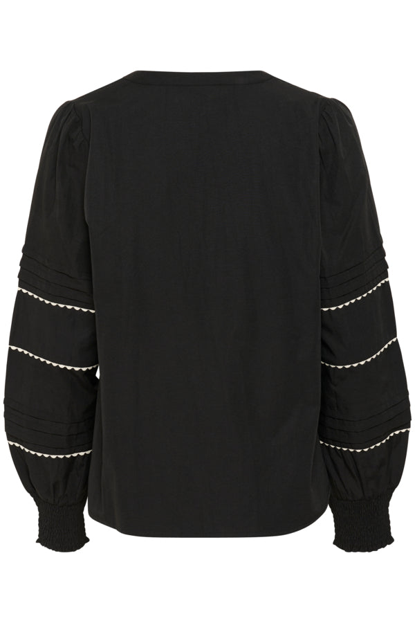 Blouse kaapril 10510264 Black deep