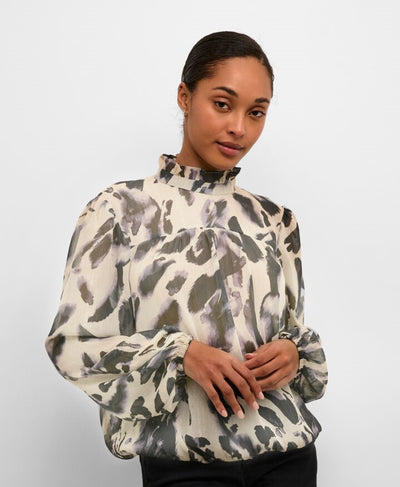 Blouse kafina 10507792 Black/feather grey/chalk