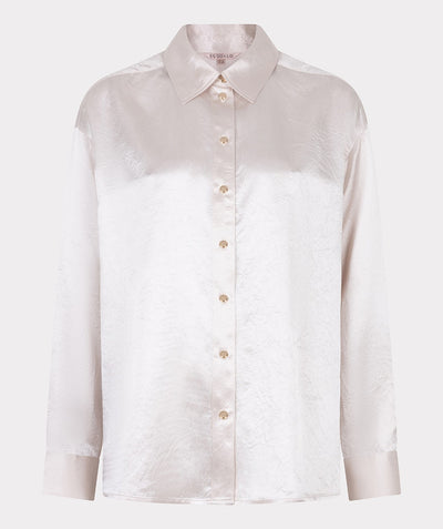 Blouse oversized acetate F25.15512 Pearl