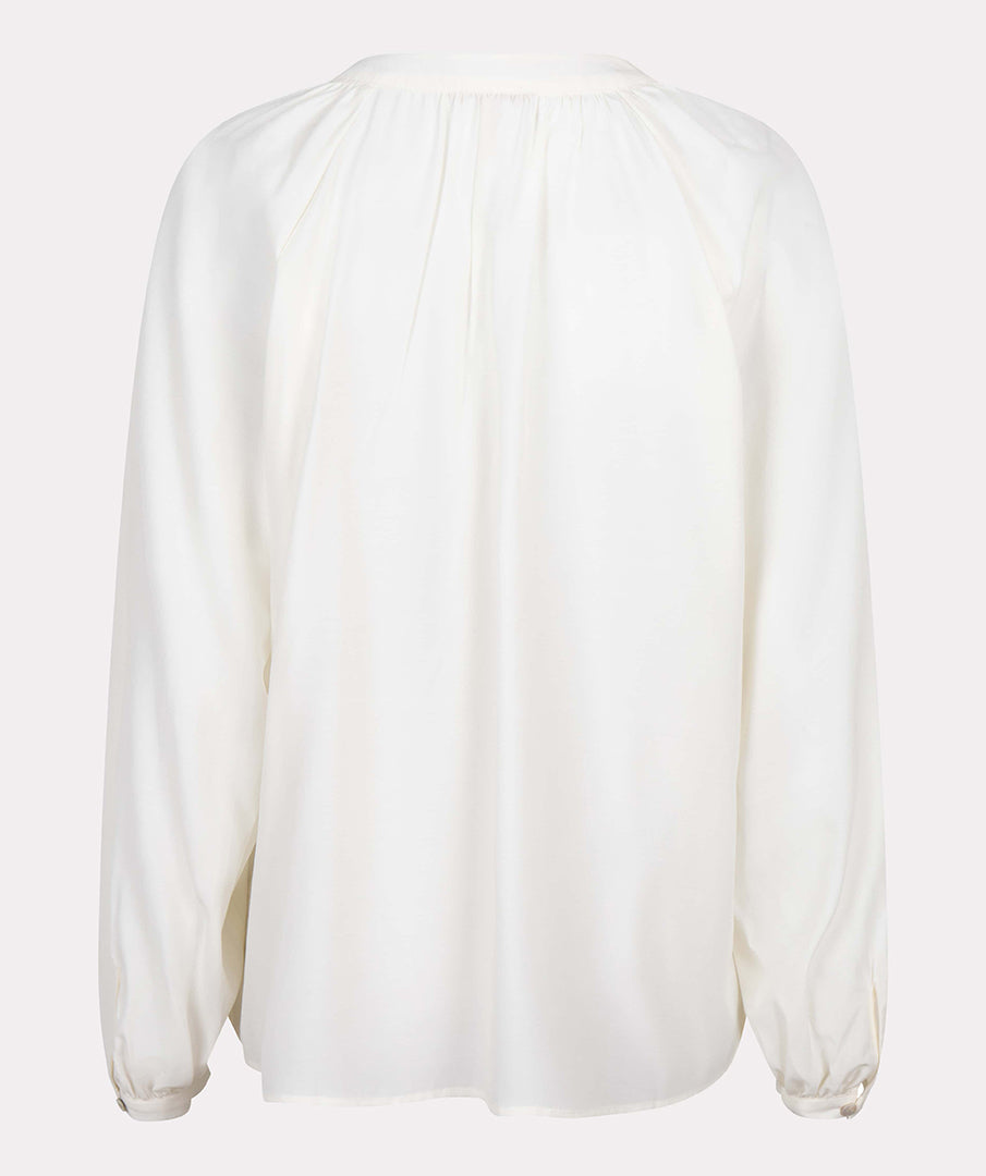 Blouse r-neck ragian SP25.14014 Off-White