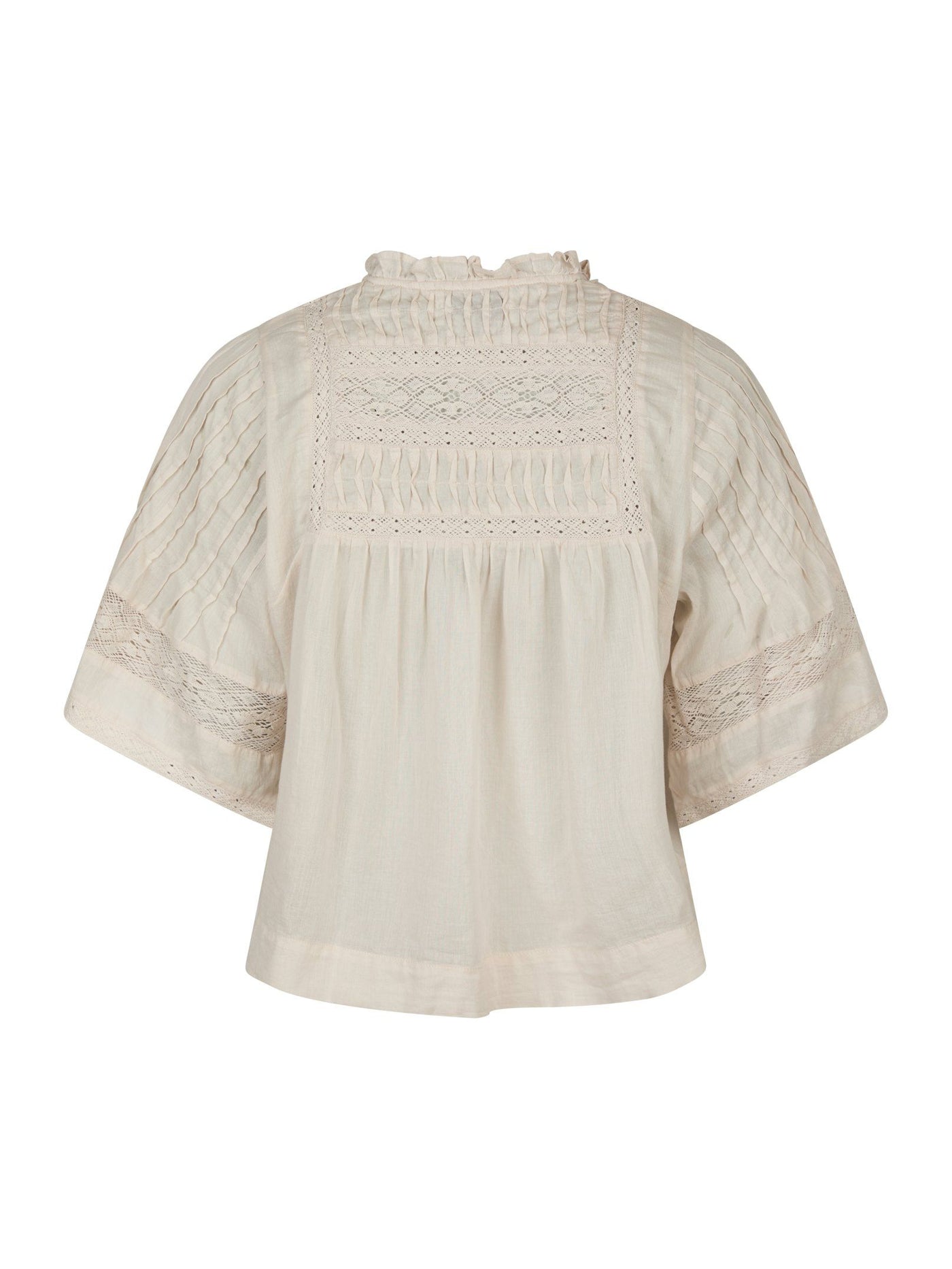 Blouse siama voile 164703 Ivory