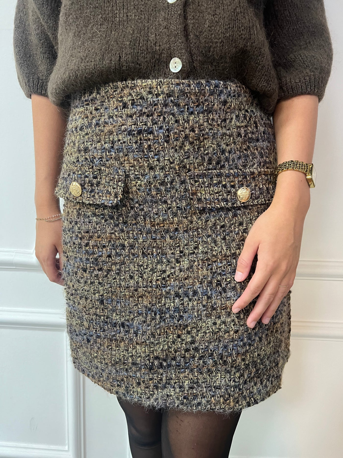 Skirt boucle VM2571 Brown